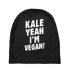 Kale Yeah I'm Vegan! Baby Beanies