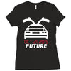 back to the future classic Ladies Fitted T-Shirt