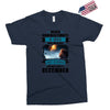 Never Underestimate A Man Who Watches Lost in Space And Was Born in De Exclusive T-shirt