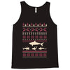 christmas ugly shark Tank Top
