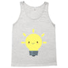 lit af kawaii light bulb Tank Top