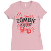 zombie killer Ladies Fitted T-Shirt