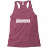 make the america great again Racerback Tank