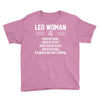 Leo Woman Youth Tee
