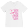 breast cancer V-Neck Tee