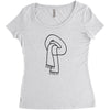 PRAY TO GOD Women's Triblend Scoop T-shirt