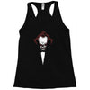 the clown father Racerback Tank
