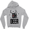 oh deer Zipper Hoodie