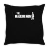 the walking mom Throw Pillow