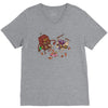 bar fight V-Neck Tee