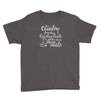 she's country from her cowboy boots Youth Tee