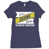 skiing thing wouldn't understand Ladies Fitted T-Shirt