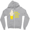 now watch me whip Zipper Hoodie