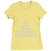 never underestimate Ladies Fitted T-Shirt