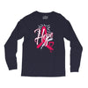 breast cancer awareness hope ribbon heart Long Sleeve Shirts