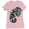 elephant ornate Ladies Fitted T-Shirt