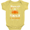 sweet as pumpkin pi Baby Bodysuit