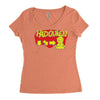 hadouken Women's Triblend Scoop T-shirt
