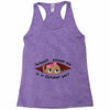 October Peeking Out Baby Girl Racerback Tank