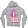 hair stylist virginity Zipper Hoodie