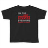 psychotic bowler Toddler T-shirt