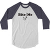 bite me 3/4 Sleeve Shirt
