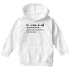 Bisexual Dictionary Youth Hoodie