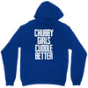 chubby girls cuddle better Unisex Hoodie