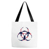 floral hazard Tote Bags