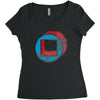 square in circle Women's Triblend Scoop T-shirt