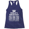 F Chord Dad Funny Guitar Racerback Tank