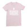 handsome halloween costume Ladies Fitted T-Shirt