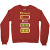mommy low battery low energy Crewneck Sweatshirt