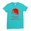 dawn of the dead retro 70s horror zombie film Ladies Fitted T-Shirt