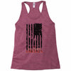 god bless america Racerback Tank