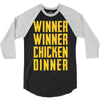 winner winner chicken dinner 2 3/4 Sleeve Shirt