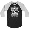 Godfather The Man The Myth The Legend 3/4 Sleeve Shirt