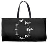 ferrous wheel Weekender Totes