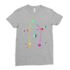 libra rainbow sign Ladies Fitted T-Shirt
