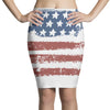 us flag Pencil Skirts