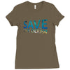 SaveThe Ocean Ladies Fitted T-Shirt
