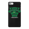 never underesmate irish queen iPhone 7 Case