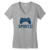 sports Women's V-Neck T-Shirt