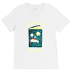 reading is fun V-Neck Tee
