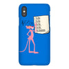 pink panther list iPhoneX Case