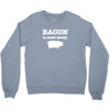 bacon is meat candy Crewneck Sweatshirt