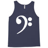 bass cleff funny Tank Top
