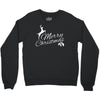 merry christmas flower Crewneck Sweatshirt