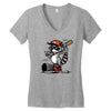 oh no Women's V-Neck T-Shirt