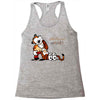 calvin hobbes Racerback Tank